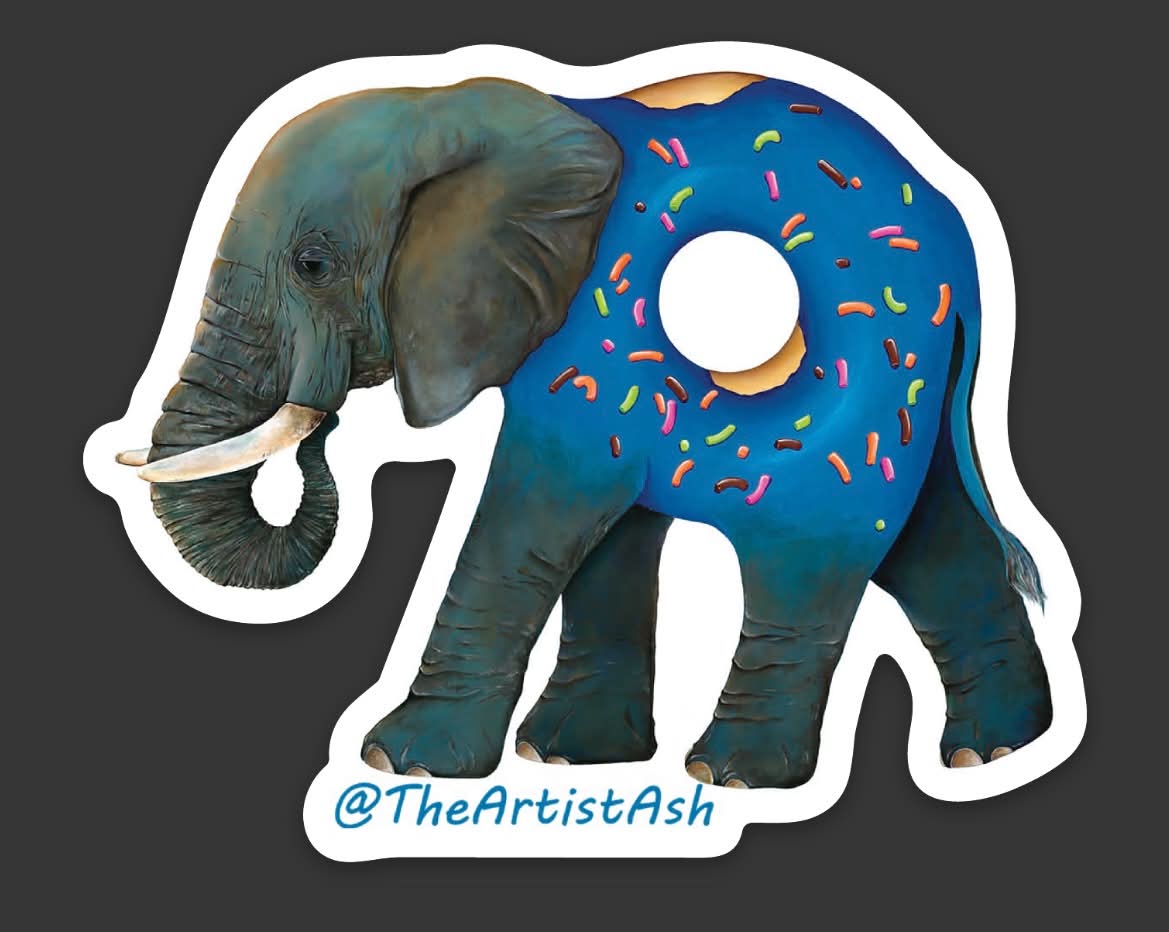 Elephant Sticker