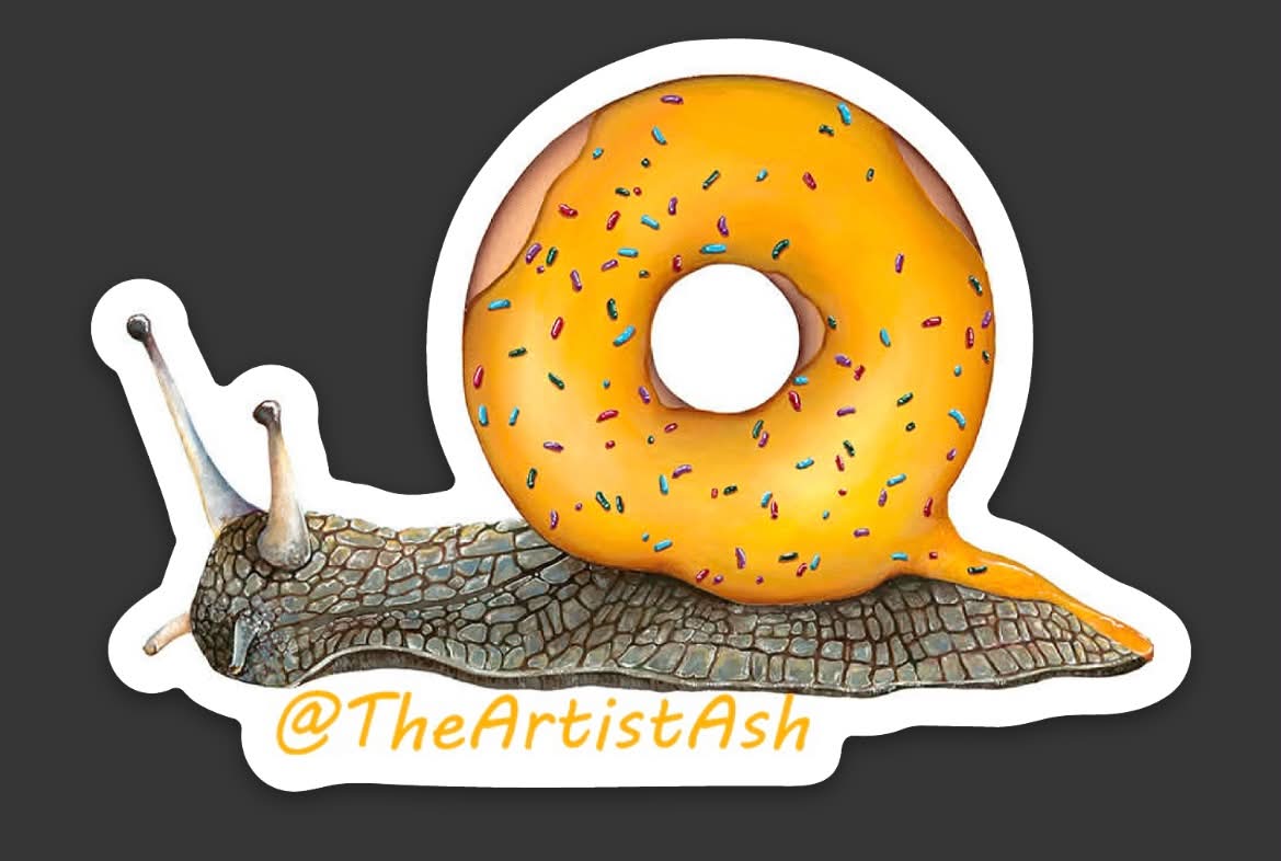 Snail Sticker