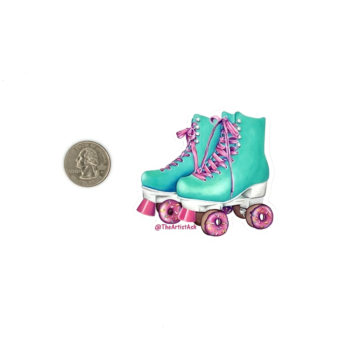 Skates Sticker