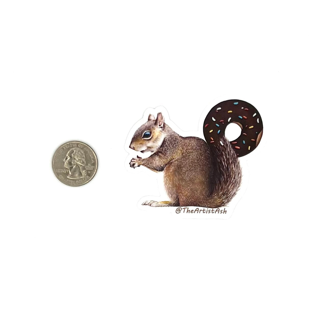 Squirrel Sticker