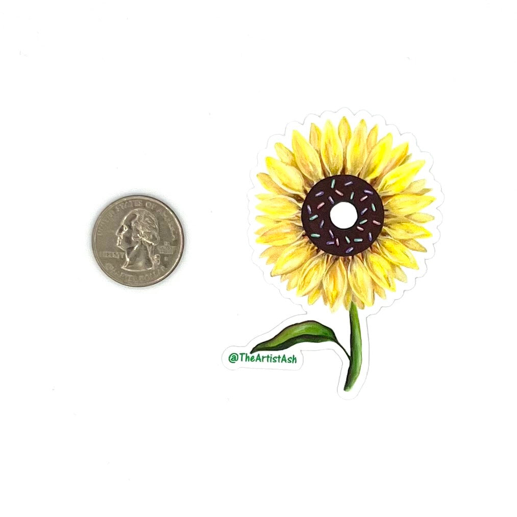 Sunflower Sticker
