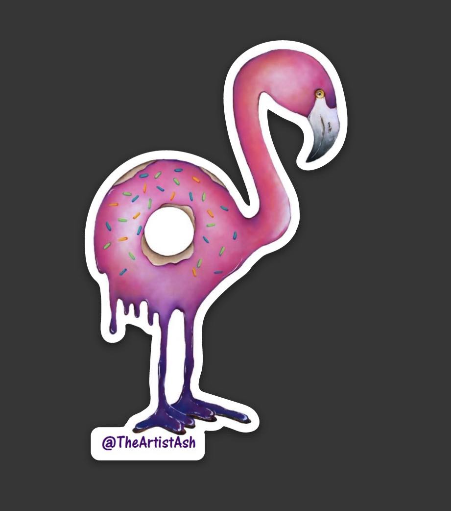 Flamingo Sticker