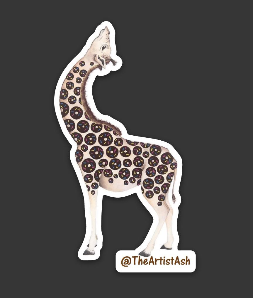 Giraffe Sticker