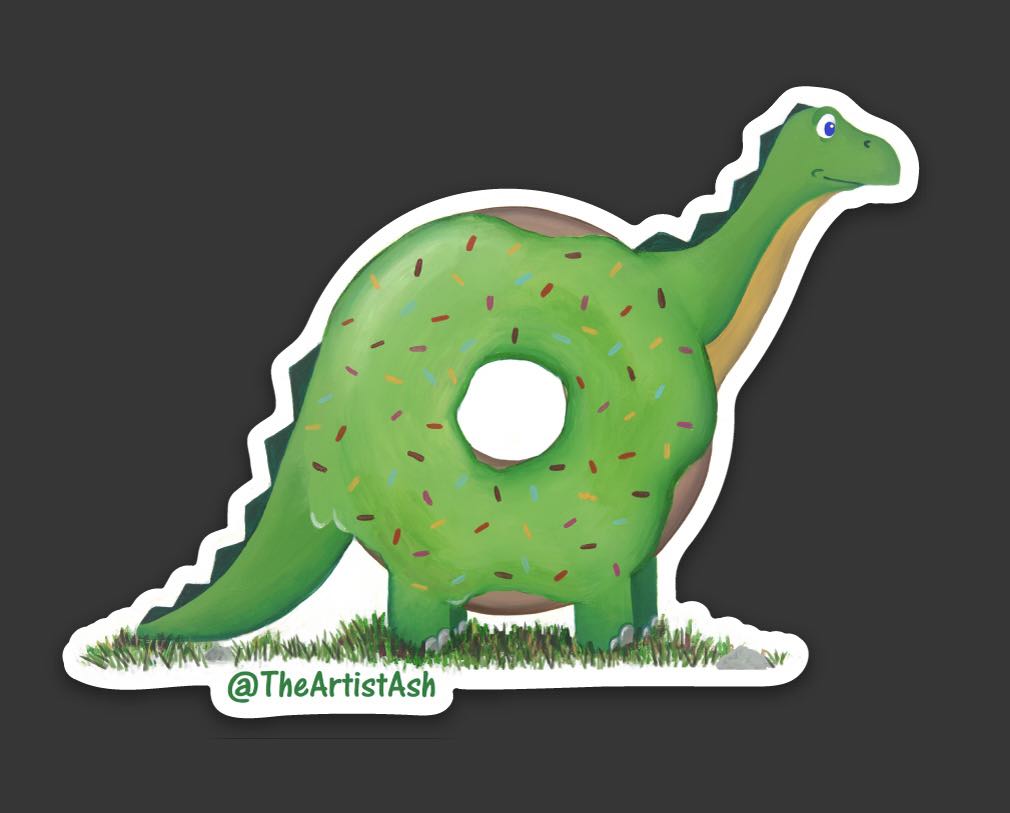 Dino Sticker