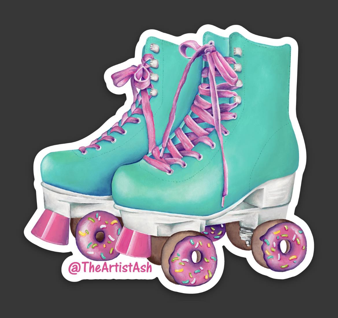 Skates Sticker