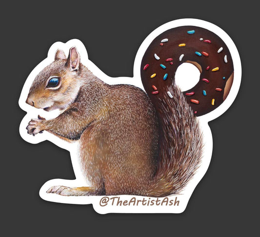 Squirrel Sticker